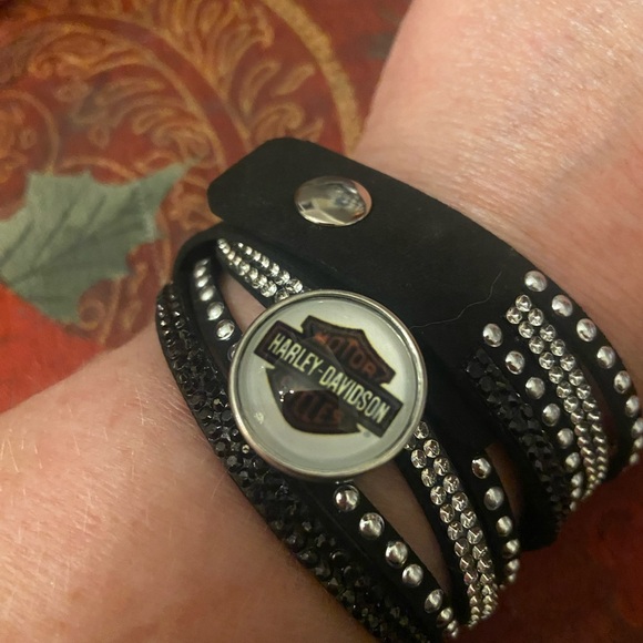 Harley-Davidson Jewelry - Wrap around Bling Bracelet